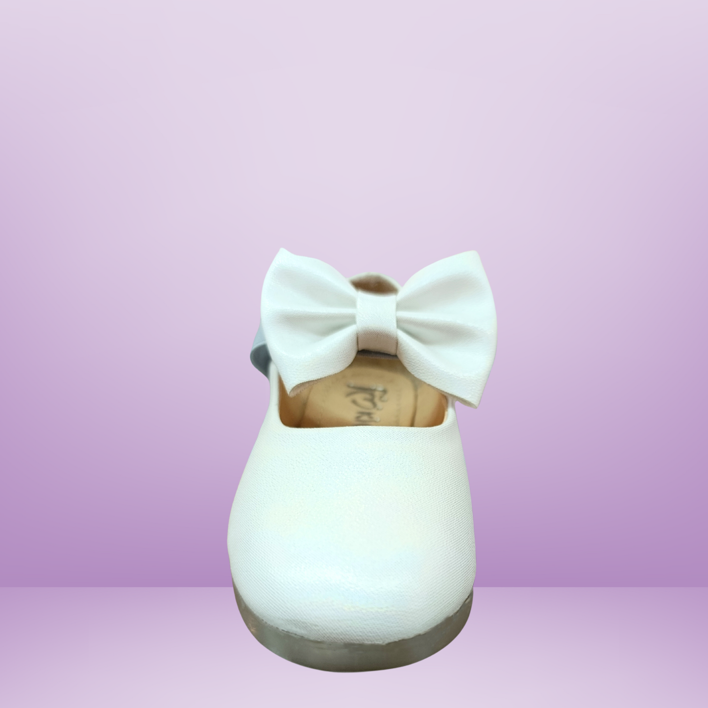 Balerinas con detalle de moño FM Kids - Blanco - 163