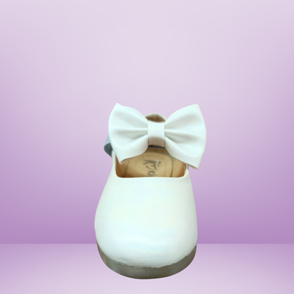 Balerinas con detalle de moño  FM Kids - Blanco - 163