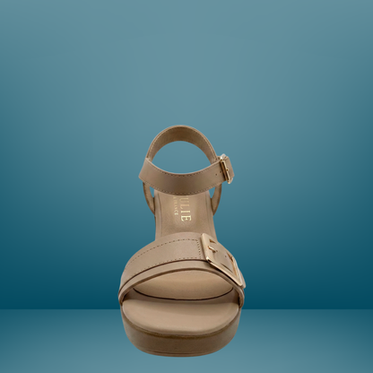 Sandalia con tacon tipo madera-Paulie 3769- hueso