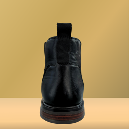 Botin tipo Chelsea negro clásico para caballero - Ozono -679301