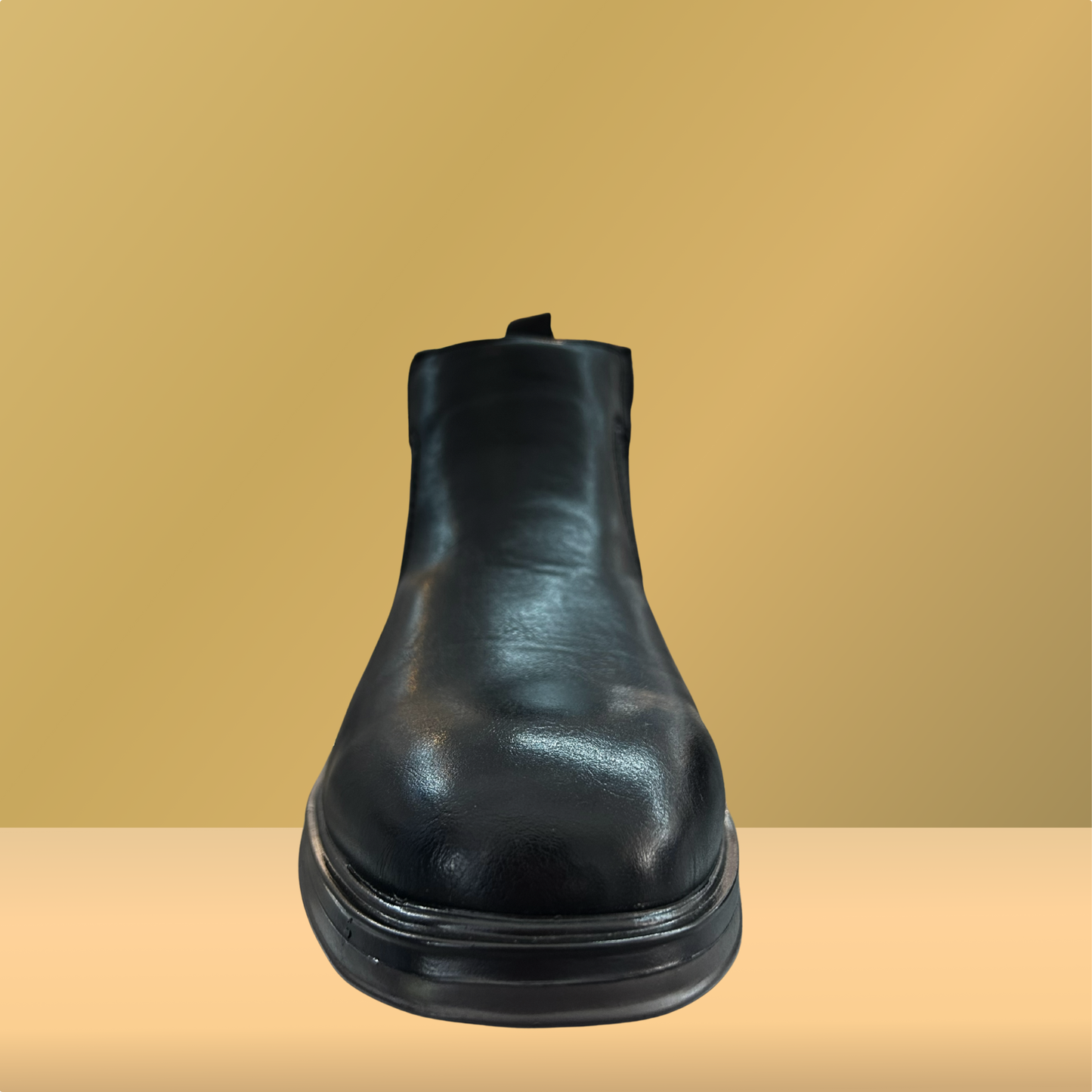 Botin tipo Chelsea negro clásico para caballero - Ozono -679301