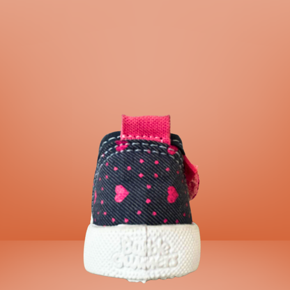 Tenis para niña Bubble Gummers con detalles de corazón- Dolly