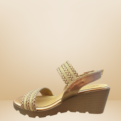 Sandalia para dama Paulie -Oro rosado-2709