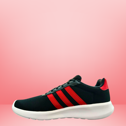 Tenis deportivos adidas negro con rojo - HP6095