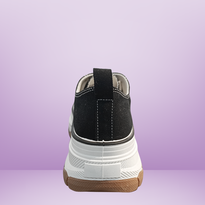 Tenis Been class para dama -Blanco lona-19106