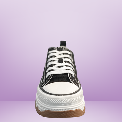 Tenis Been class para dama -Blanco lona-19106