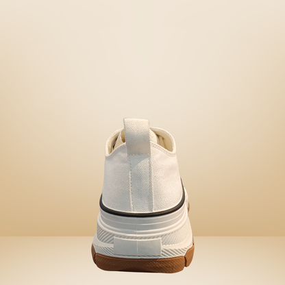 Tenis Been class para dama -Blanco lona-19106