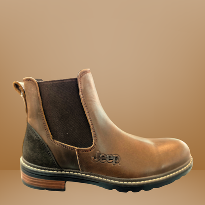 Bota Jeep para caballero color café- 20101