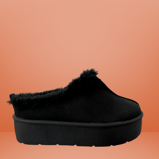 Pantufla tipo mule con plataforma para dama - Beenclass- 19640