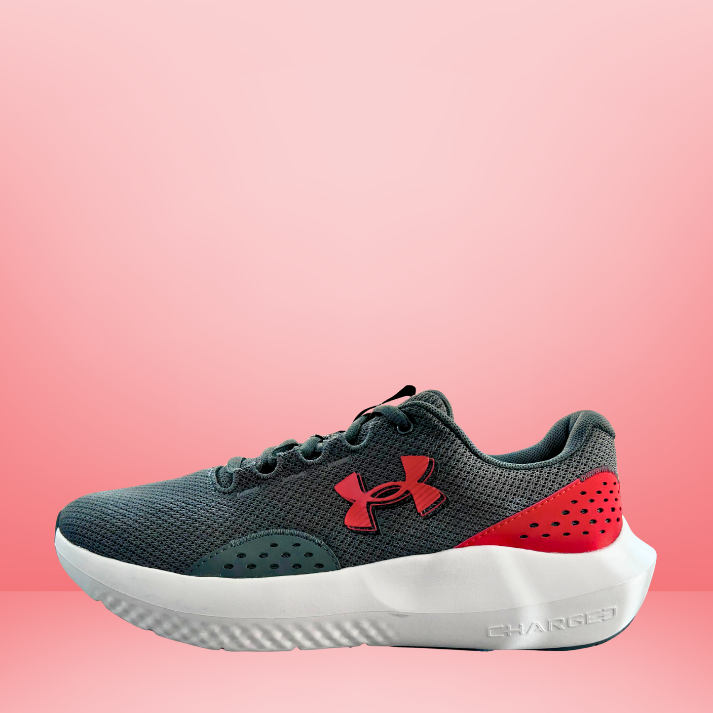 Tenis Under Armour para caballero - Gris textil -3027000107