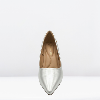 Zapatilla Been class Metálica plata-20154