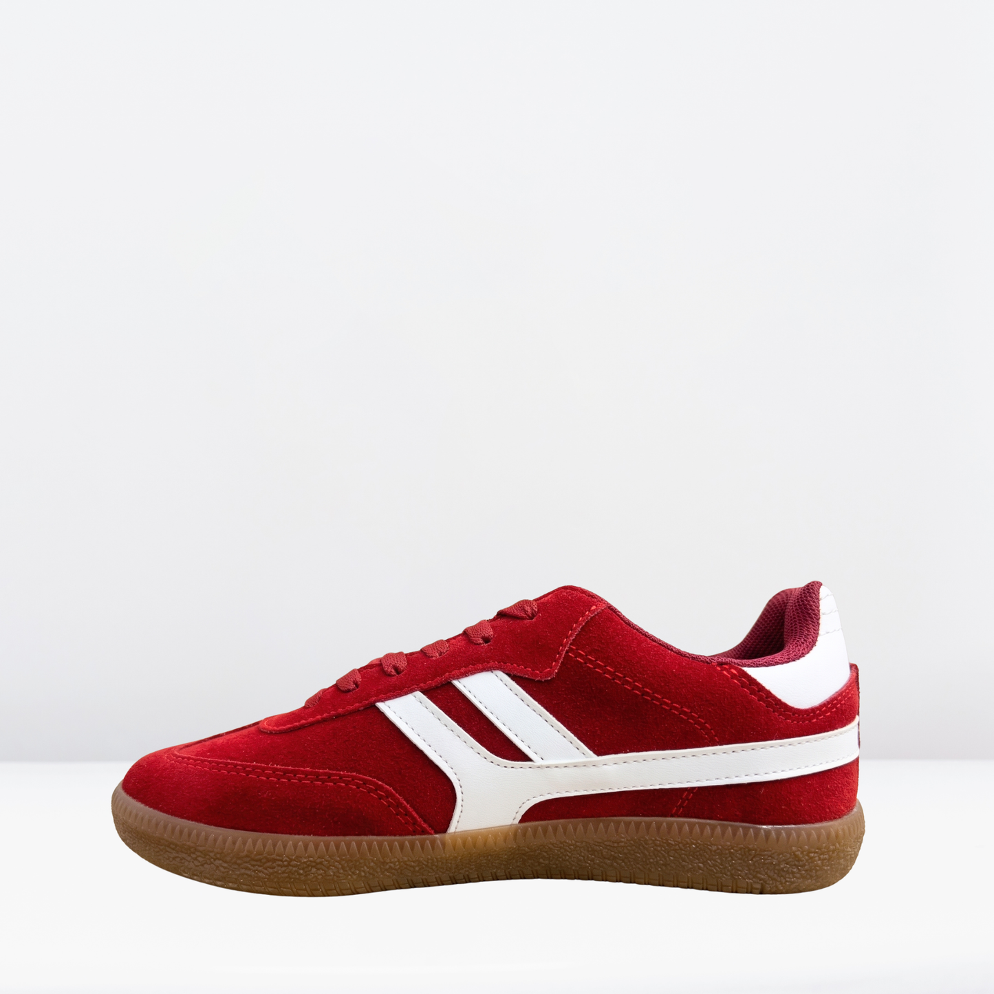 Tenis berlin casuales con suela tipo liga-Rojo-7789026