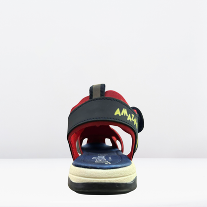 Sandalia spidey para niño gris buck-961513