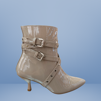 Botin de charol para dama marca salamandra - Clay charol - 19751