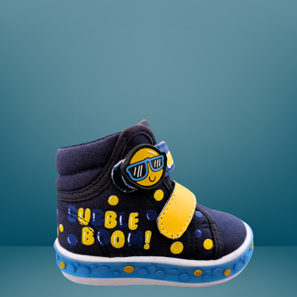 Tenis para niño Bubble Gummers - Roque rey -MARINO
