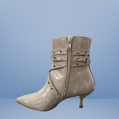 Botin de charol para dama marca salamandra - Clay charol - 19751