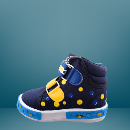 Tenis para niño Bubble Gummers - Roque rey -MARINO