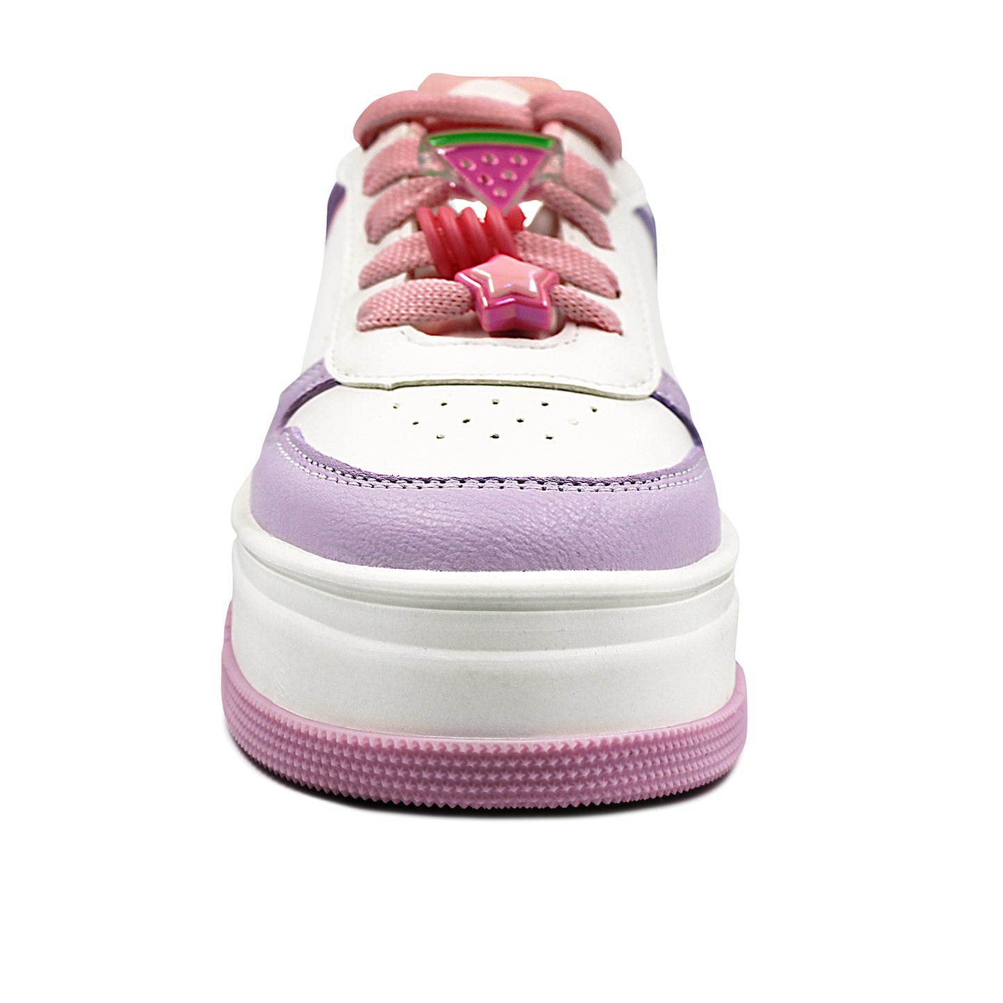 Tenis para niña Bambino color lila con blanco - BM682