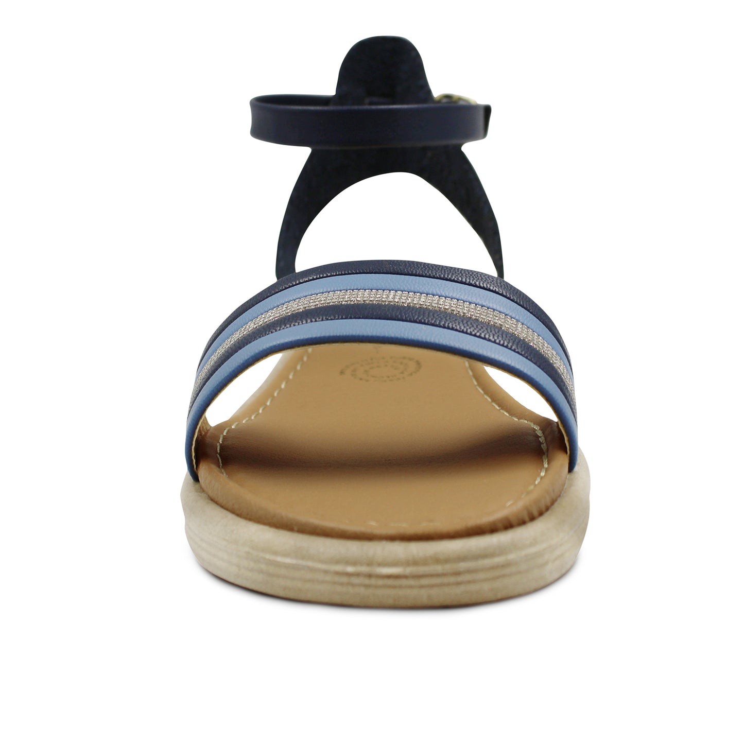 Sandalias Been Class para dama color azul marino - 19021