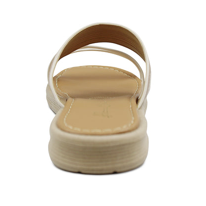 Sandalias Been Class para dama color blanco - 19022