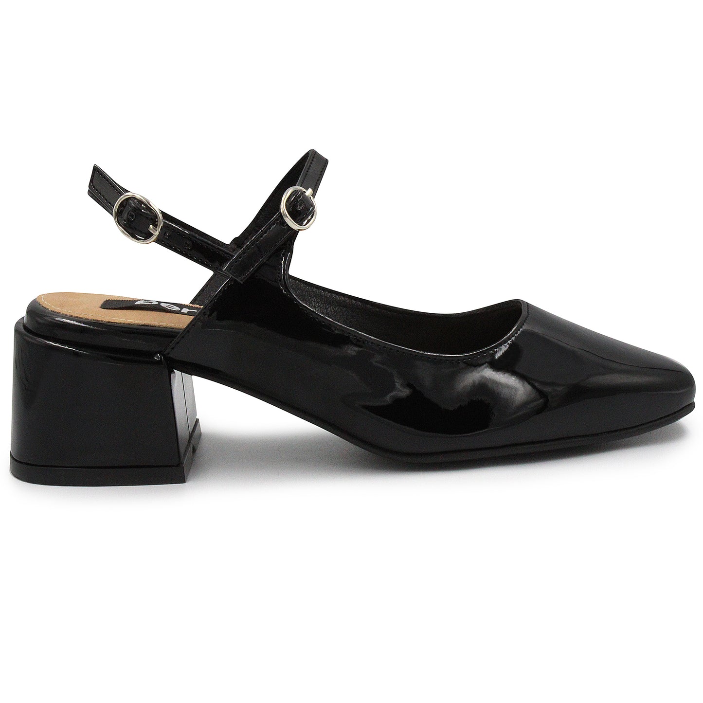 Tacones para dama BERLIN charol negro -776101- Negro