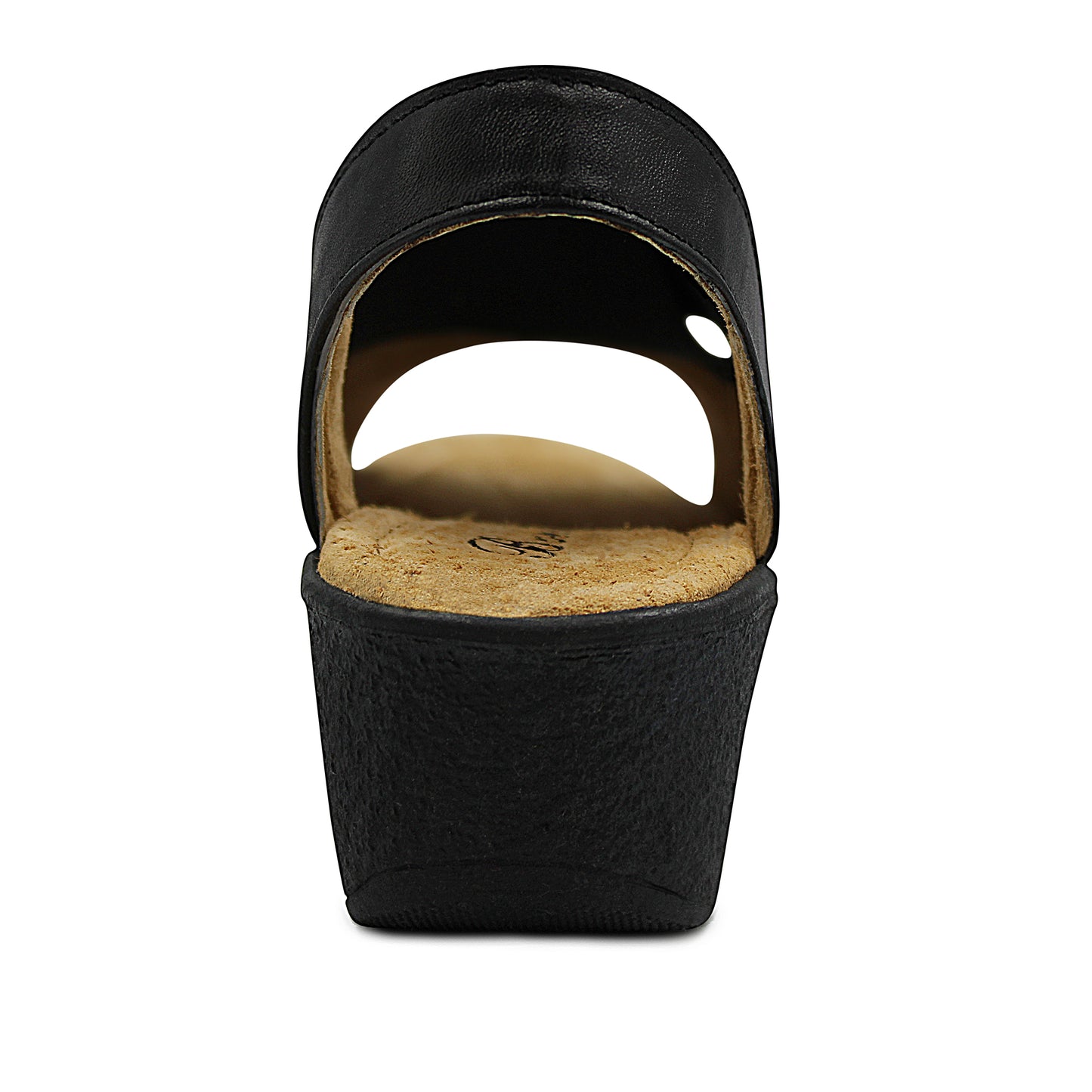 Sandalias para dama Bonatto de piel color negro - 201