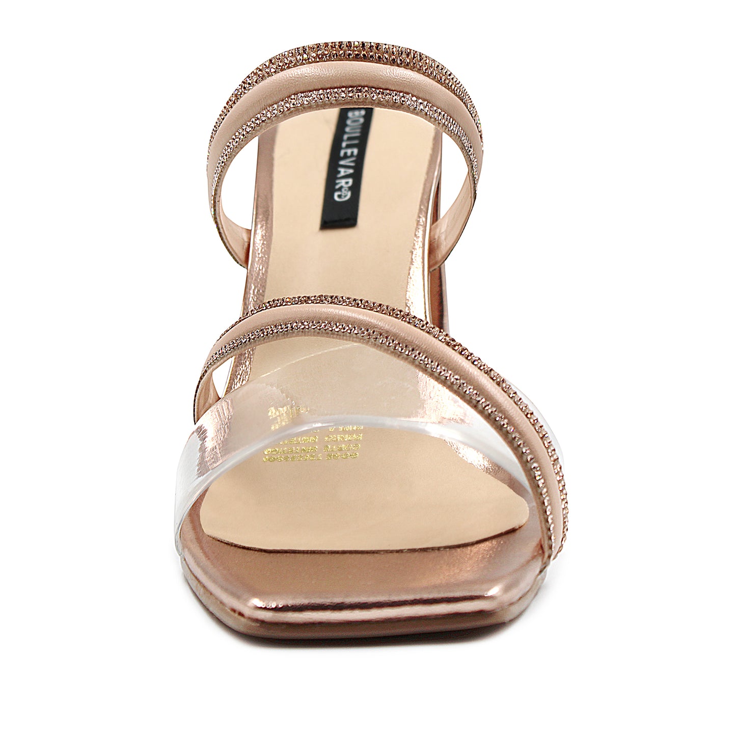 Tacones BOULLEVARD transparente para dama - BP125