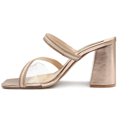 Tacones BOULLEVARD transparente para dama - BP125