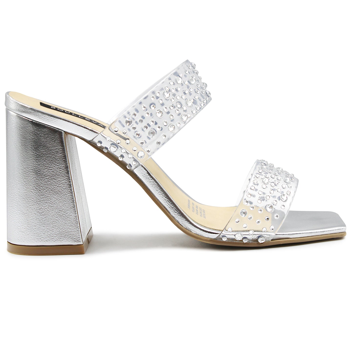 Tacones BOULLEVARD plateado para dama - BP127