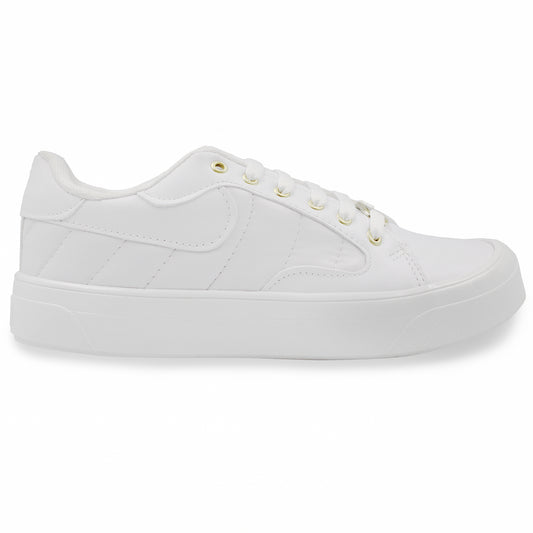 Tenis BOULLEVARD blancos para dama-CN4035