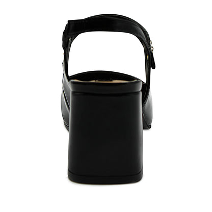 Tacones BOULLEVARD negro con pedrería para dama - SC5090