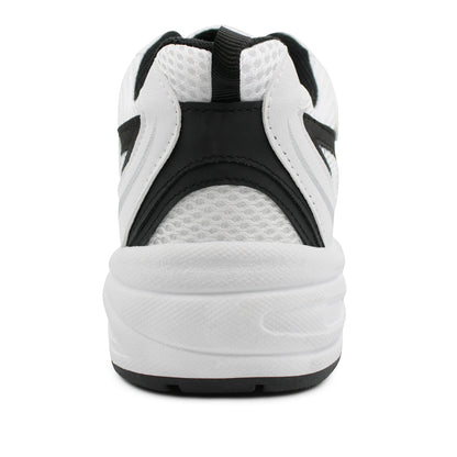 Tenis  Panam  para dama blanco con negro - 010878-0016