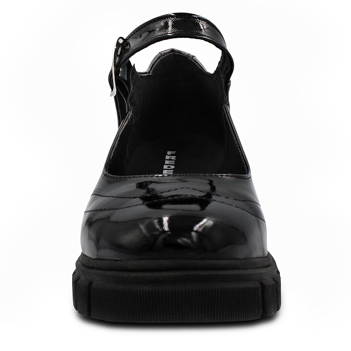 Zapato Escolar Tipo Mary Jane con Plataforma Gruesa-5501