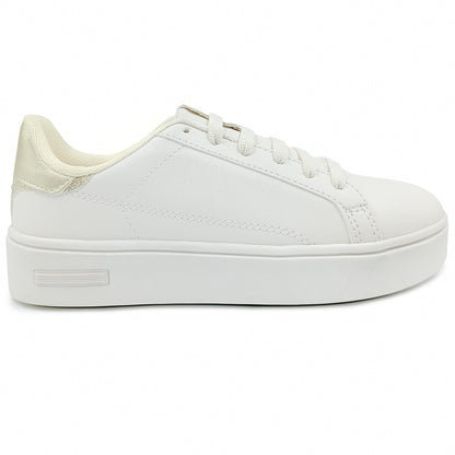 Tenis NEOSPORT blanco con dorado para dama - 2012