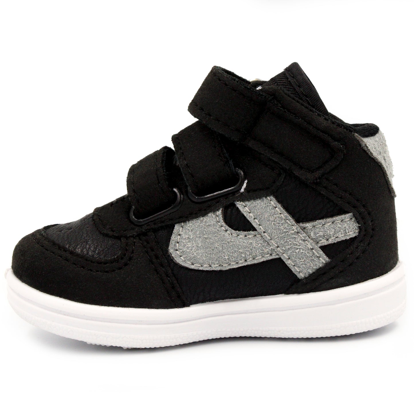 Tenis Panam para niño en color negro con gris 011686-0060