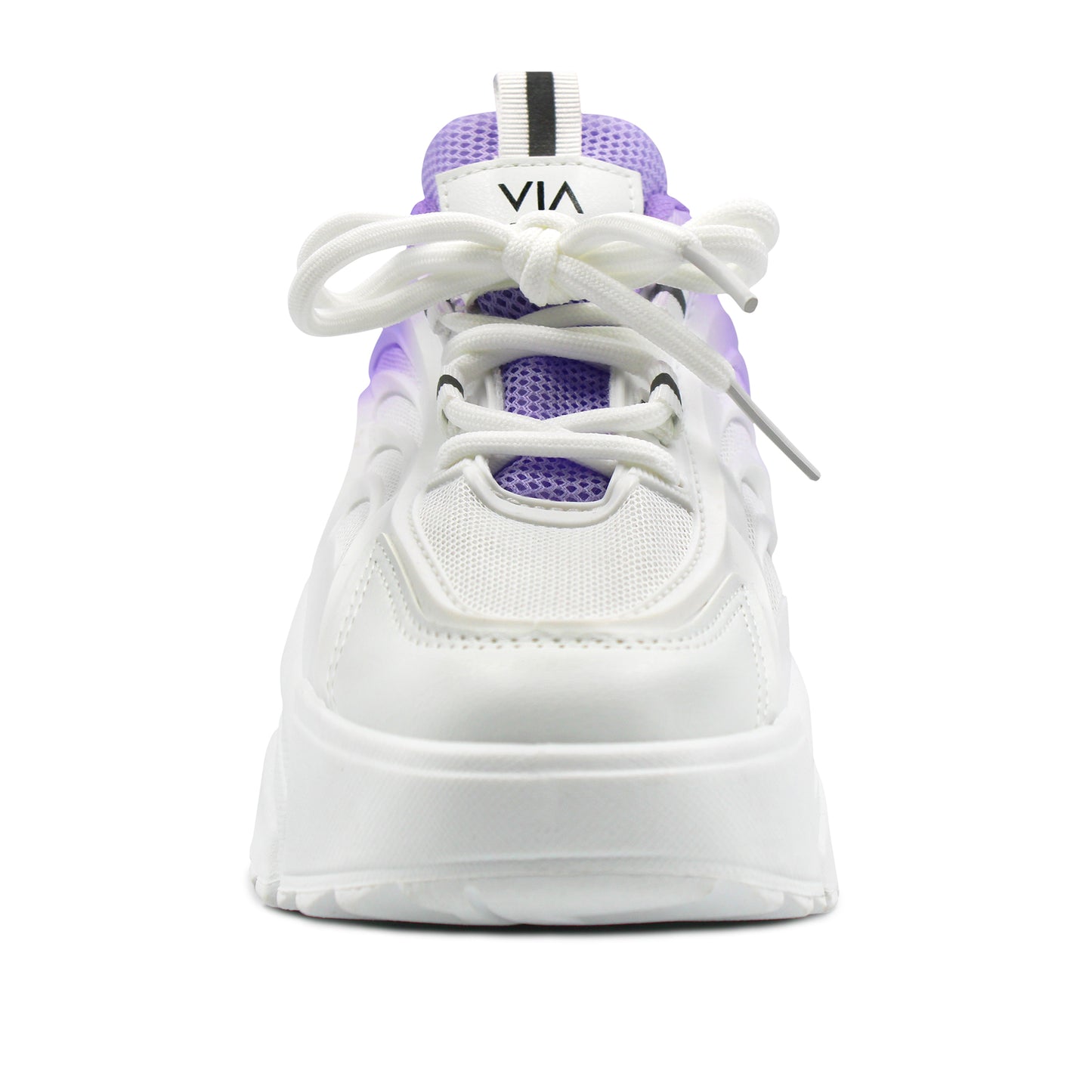 Tenis lila degradado para dama Via Urbana - 6281