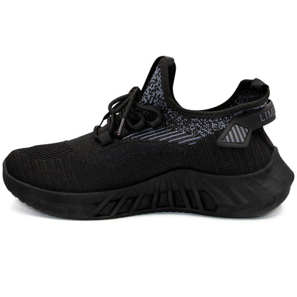 Tenis via URBANA para caballero color negro -H7212201