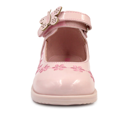 Zapatos de charol con mariposa para niña VA602018