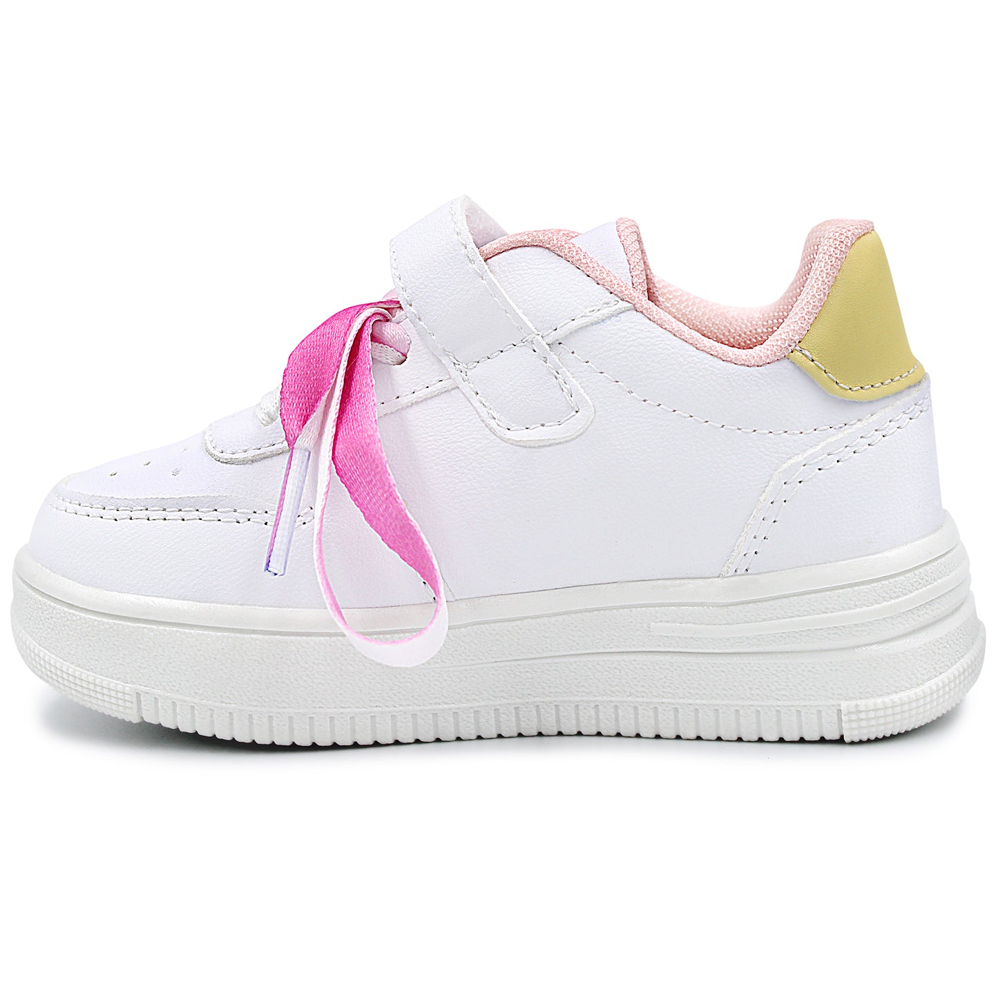 Tenis para niña Viri y Tony con agujetas rosas - 280