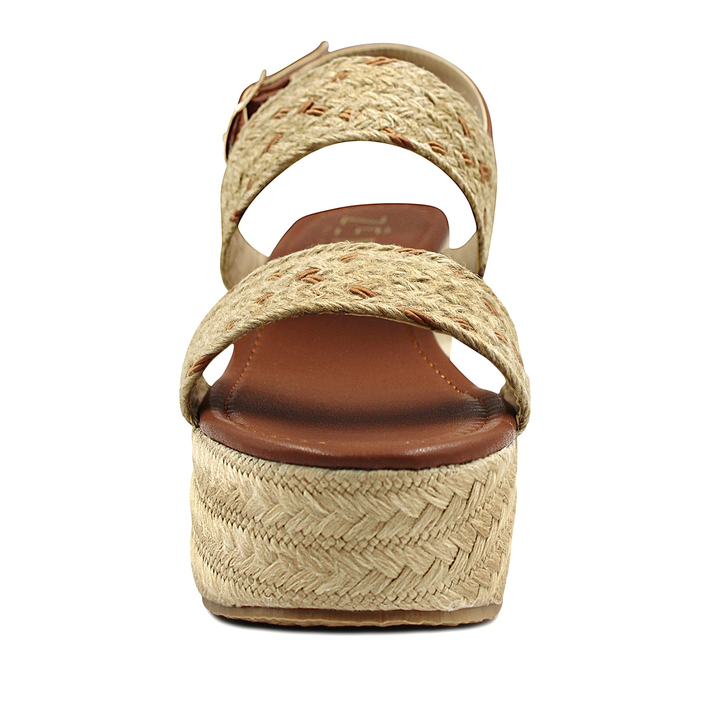 Sandalias ajudtables de yute ZENA para dama - 1642