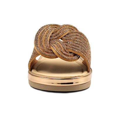 Sandalias para dama con pedrería marca Zena - 905